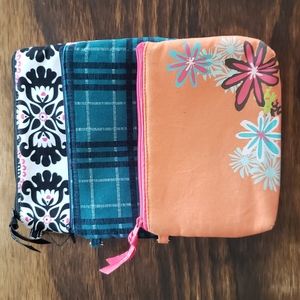 Thirty One Mini Zipper Pouches